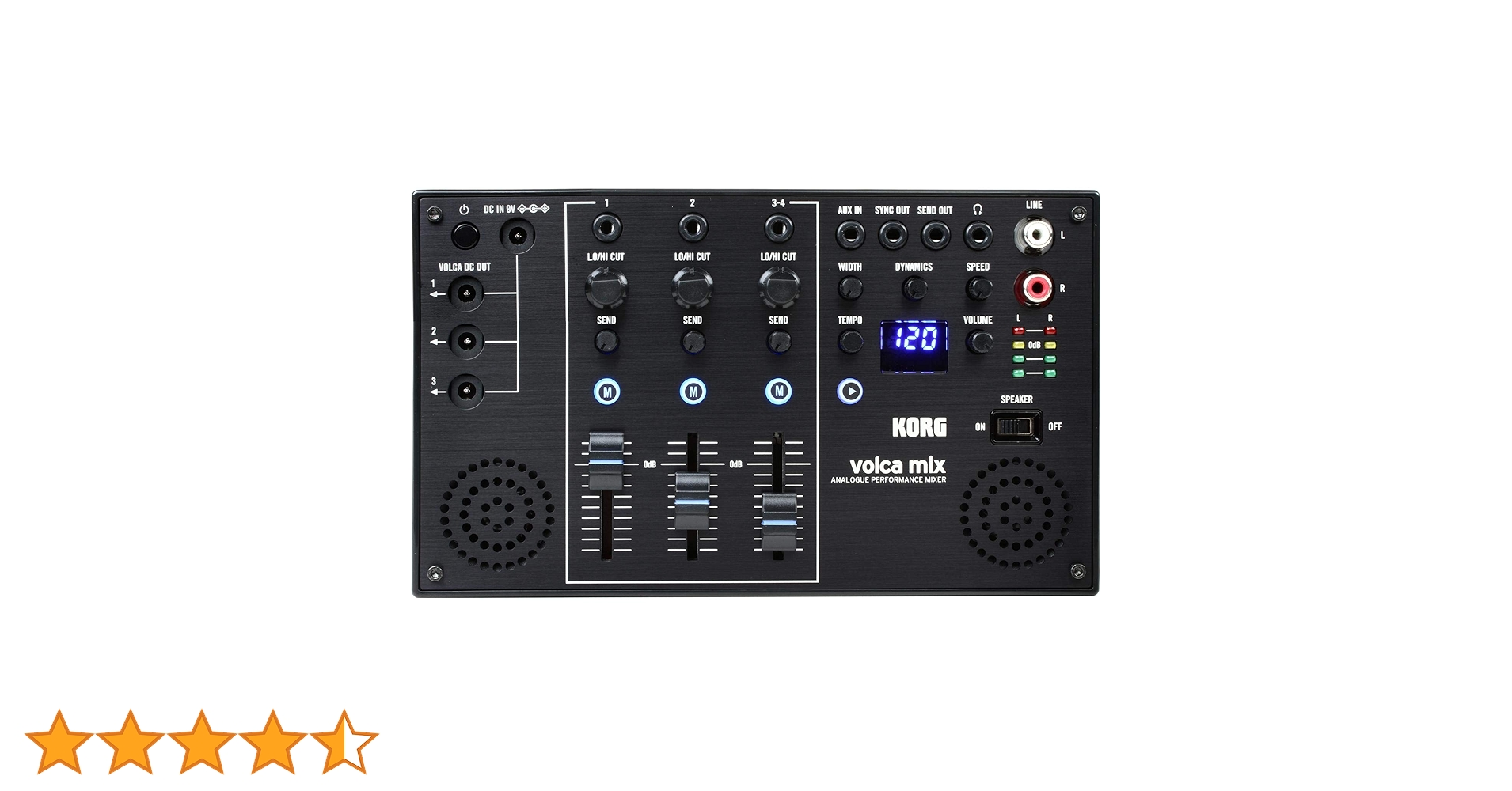 Amazon | KORG 4チャンネル・アナログ・ミキサー volca mix | ミキサー